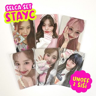 (2 ด้าน) Stayc - Selca Set โฟโต้การ์ด แบบไม่เป็นทางการ