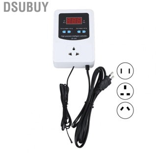 Dsubuy Digital Temperature Controller  10A Accuracy Control Reptile Thermostat 1500W for Machine Room