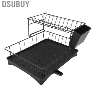 Dsubuy Kitchen Dish Drying Rack Iron Durable for