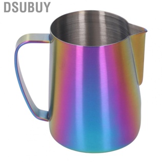 Dsubuy 650ml 22oz Stainless Steel  Frothing Pitcher Colorful Coffee Steaming HG