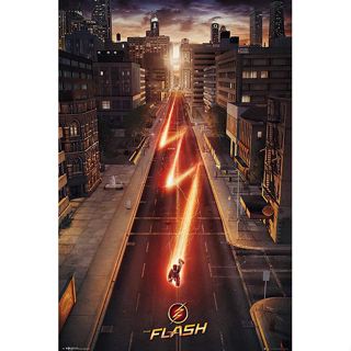 โปสเตอร์ พิมพ์ลาย The Flash Tv ขนาด X สําหรับตกแต่งบ้าน