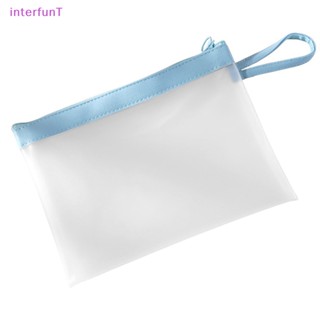 [InterfunT] กระเป๋าดินสอ กระเป๋าปากกา กระเป๋าแฟ้ม มีซิป กันน้ํา [ใหม่]