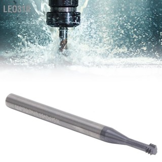 Leo310 เครื่องตัดกัดเกลียว 3 ฟันเมตริก 60 °เครื่องมือช่าง CNC เหล็กทังสเตน M4x0.7xD4x50