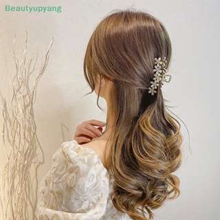 [Beautyupyang] กิ๊บติดผม ประดับมุก พลอยเทียม ดอกไม้ แฟชั่นหรูหรา เครื่องประดับผม สําหรับผู้หญิง