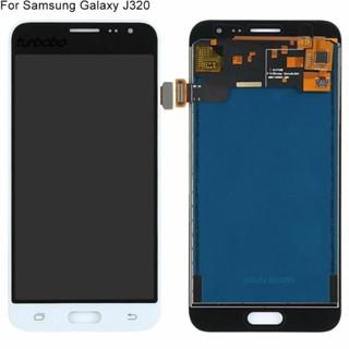 Turbobo หน้าจอสัมผัสดิจิทัล LCD สําหรับ Samsung Galaxy J3 2016 SM-J320FN/2017 SM-J330FN