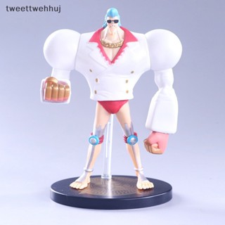 โมเดลฟิกเกอร์ PVC อนิเมะ One Piece Franky สีขาว สําหรับเก็บสะสม