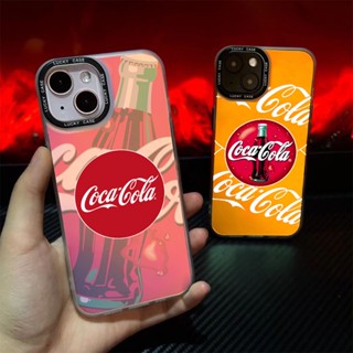 เคสโทรศัพท์มือถือ กันกระแทก ลายเกม Coca Cola STAR WARS ไล่โทนสี หรูหรา สําหรับ iphone 14 11 13 12 X XS Pro Max xr Mini xr 7 8 plus