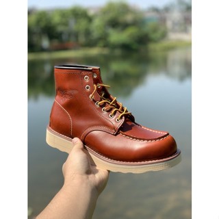 Original Red Wing หนังแท้ ผู้ชาย บูต รองเท้า Boot Shoes WB1225 909 195 5