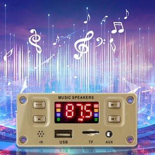 Zzz Y05 บอร์ดถอดรหัสเครื่องเล่นเพลง MP3 บลูทูธ 5 0 สําหรับโทรศัพท์มือถือ แฮนด์ฟรี โมดูลวิทยุรถยนต์