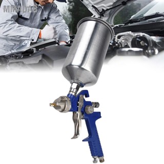 MMADAR HVLP Spray Gun ปืนฉีดลมอลูมิเนียมอัลลอยด์ระดับมืออาชีพสำหรับการเคลือบสีรถยนต์ H-827P สีน้ำเงิน