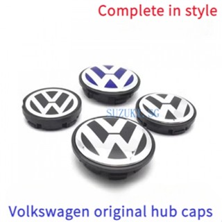 สติกเกอร์ฝาครอบดุมล้อรถยนต์ สําหรับ Volkswagen 56 มม. 65 มม. 70 มม. 76 มม. 4 ชิ้น