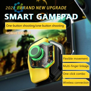 Rgb จอยเกมบลูทูธ 5.0 3 นิ้ว Type-c ชาร์จได้ สําหรับเล่นเกม