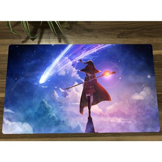 Yugioh Playmat KonoSuba Megumin TCG CCG แผ่นรองเมาส์ พร้อมกระเป๋า