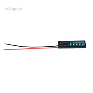 Colo แผงแบตเตอรี่ลิเธียม หน้าจอ LED DC5-30V 12V24V 3 Series