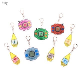 พวงกุญแจ จี้ฟิกเกอร์อนิเมะ Digimon Adventure Digivice ของเล่น สําหรับเก็บสะสม