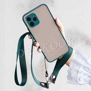 ใหม่ เคสโทรศัพท์มือถือ ผิวด้าน พร้อมสายคล้องคอ และสายคล้องมือ สําหรับ Realme C53 C55 NFC 10 11 Pro Plus Pro+ 5G 4G RealmeC53 2023