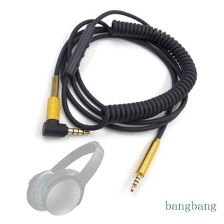 Bang สายหูฟังสปริง คุณภาพสูง สําหรับ Bose QC25 QC35 Studio-Quality Sound