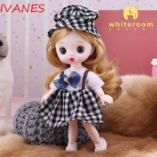 IVANES Bjd โมเดลตุ๊กตาเจ้าหญิง ขนาด 17 ซม. 1/8 Diy ของเล่นสําหรับเด็ก