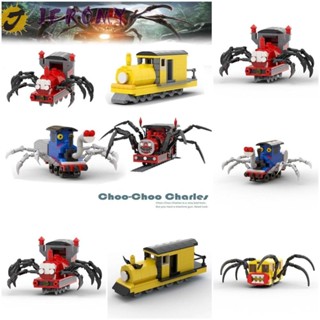 Jeromy ฟิกเกอร์สัตว์ Spider Train พลาสติก สีแดง สีเหลือง สีฟ้า ของเล่นสําหรับเด็ก