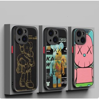 เคสโทรศัพท์มือถือแบบนิ่ม ลายการ์ตูน kaws Y258 สําหรับ iPhone SE SE2 SE3 7 8 Plus XR XS Max 11 Pro Max