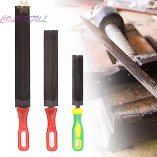 【COLORFUL】File Plastic Wood Carving File Woodworking Tool 4/6/8Inch Carbon Steel