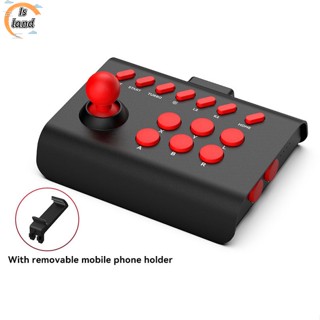 【IS】จอยสติ๊กควบคุมเกม Y01 Arcade Fight Stick สําหรับ IPhone IOS Android PC