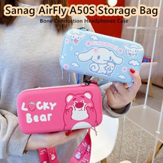 【Case Home】กระเป๋าเก็บหูฟัง ลายการ์ตูนชินจัง สําหรับ Sanag AirFly A50S AirFly A50S