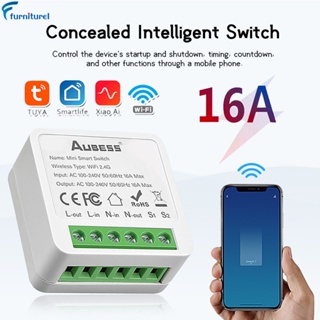 รีโมทคอนโทรล Wifi ผ่านสมาร์ทโฟน - Tuya 16A ขนาดเล็ก