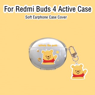 【ของแท้】เคสหูฟัง แบบนิ่ม ลายการ์ตูนบูติก สําหรับ Redmi Buds 4 Active 4 Active