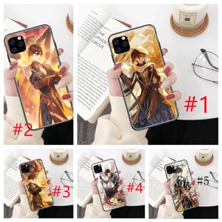 เคสโทรศัพท์มือถือ ผ้ากํามะหยี่ สําหรับ LG V20 V30 V35 V40 V50 V50S V60 G6 G8 Velvet G9 ThinQ 230901 เคสโทรศัพท์มือถือแบบนิ่ม ลาย Genshin impact Zhongli สีดํา