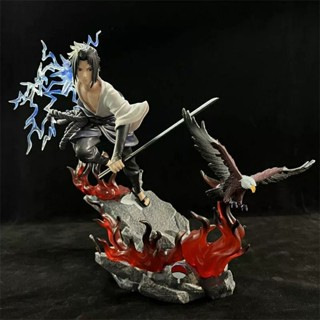 [New product in stock] UTS Sasuke Naruto GK oversized statue hand-made UTS Tianzhao skunk mantra print Sasuke decoration model gift FPHK