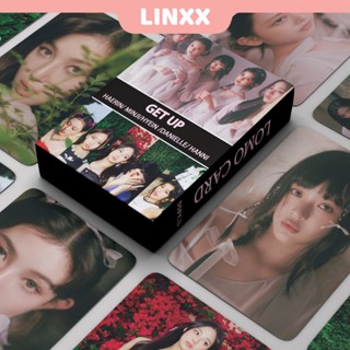 Linxx 55 ชิ้น Newjeans GET UP อัลบั้มโลโม่การ์ด Kpop โฟโต้การ์ด โปสการ์ดซีรีส์