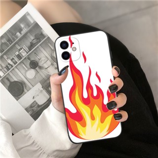 เคสโทรศัพท์มือถือแบบนิ่ม ลายการ์ตูนเปลวไฟ สําหรับ หัวเว่ย Nova 4 4E 5 5i 5T 6 6SE 7i 7 8 8i 8SE 9 9SE 10 PRO