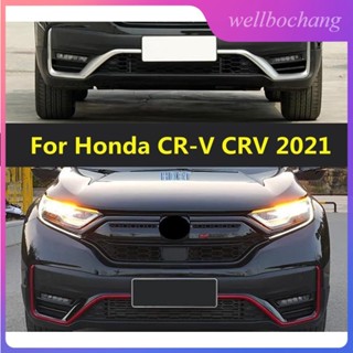 ฝาครอบกันชนหน้ารถยนต์ อุปกรณ์เสริม สําหรับ Honda CR-V CRV 2017 2018 2019 2020 2021 2022