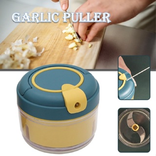 New 1pc Vegetable Onion Garlic Cutter Stainless Steel Manual Food Chopper Slicer