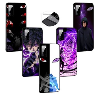 เคสโทรศัพท์มือถือแบบนิ่ม ลายอะนิเมะนารูโตะ Akatsuki Sasuke LFW43 สําหรับ Samsung Galaxy A9 A8 A7 A6 A8+ A6+ Plus 2018 Quantum 2 M20 M30