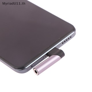 Myriadu อะแดปเตอร์แปลงสายเคเบิ้ลหูฟัง แจ็คเสียง USB Type-c 3 5 สําหรับ Samsung