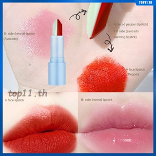 Ocheal Change Lipstick Lasting Moisturizing Temperature Sensitive Color 3 Color Lip Balm Not Easy To Cup Lip Gloss Students Party Lip Makeup (top11.th.)