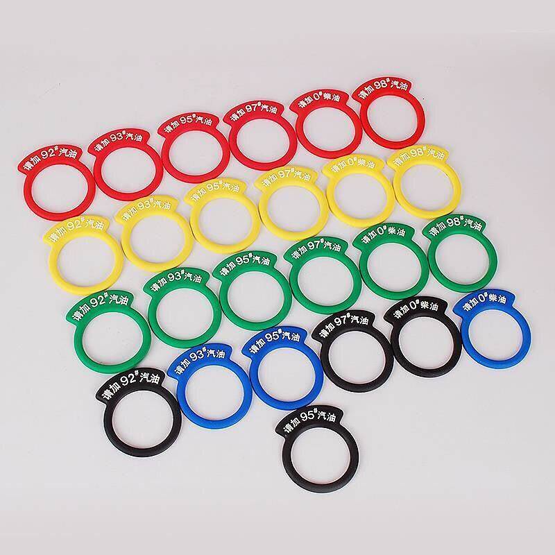 Refuel Indicator Standard Warning Sign, Please Add Diesel, Please Add 92/95/98 Gasoline Vehicle Fuel Tank Cap Stickers Car fuel tank cap decoration