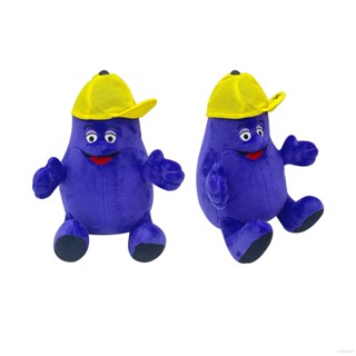 Trend McDonalds GRIMACE ตุ๊กตาหมวกสีเหลือง ของขวัญสําหรับเด็ก ตกแต่งบ้าน งานวันเกิด ของเล่นยัดไส้ สําหรับเด็ก