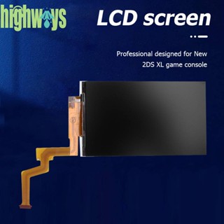 [highways.th] อะไหล่หน้าจอ LCD ด้านบน แบบเปลี่ยน สําหรับเกมคอนโซล 2DS XL