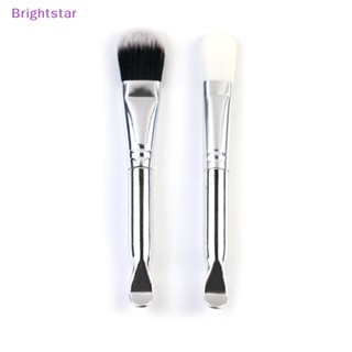 Brightstar แปรงแต่งหน้า ขนแปรงไฟเบอร์นิ่ม สําหรับลงรองพื้น บีบีครีม มาสก์โคลน แต่งหน้า ใหม่