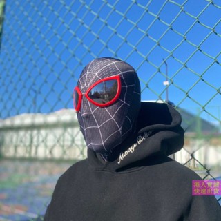 [พร้อมส่ง] หน้ากากคอสเพลย์ Spiderman Headgear Spiderman สีดํา