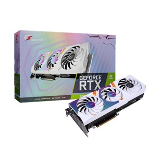 การ์ดกราฟฟิค สีสันสดใส สําหรับคอมพิวเตอร์ iGame RTX3060 Ultra W OC 12G LHR TTL4