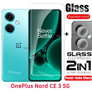 ฟิล์มกระจกนิรภัยกันรอยหน้าจอ เลนส์กล้อง ด้านหลัง สําหรับ Oneplus Nord CE 3 5G 2023 Oneplus Nord CE 3 NordCE3 CE3 Lite 2023 4G 5G