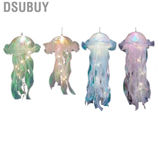 Dsubuy Jellyfish Shaped Lantern Light  Energy Conservation Lamp for Mermaid Themed Parties