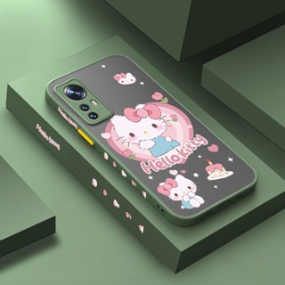 เคสโทรศัพท์มือถือ ซิลิโคนนิ่ม บาง กันกระแทก ลายการ์ตูนเฮลโลคิตตีน่ารัก แฟชั่น สําหรับ Xiaomi 12 Pro 5G 12 Lite