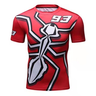 เสื้อยืด ลาย Marc Mm93 Marquez Fan Art 93 Superbike World Champion แฟชั่นฤดูร้อน สําหรับผู้ชาย ผู้หญิง Mm93 93 Superbike World 6XL