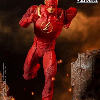 พร้อมส่ง โมเดลฟิกเกอร์ McFarland DC Injustice League Flash Movie Version VXE2