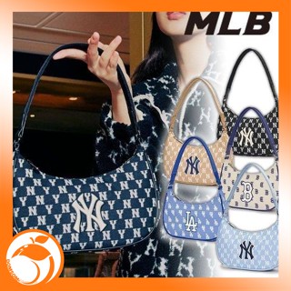 กระเป๋าถือแบรนด์ MLB แท้ - ลาย B&amp;LA